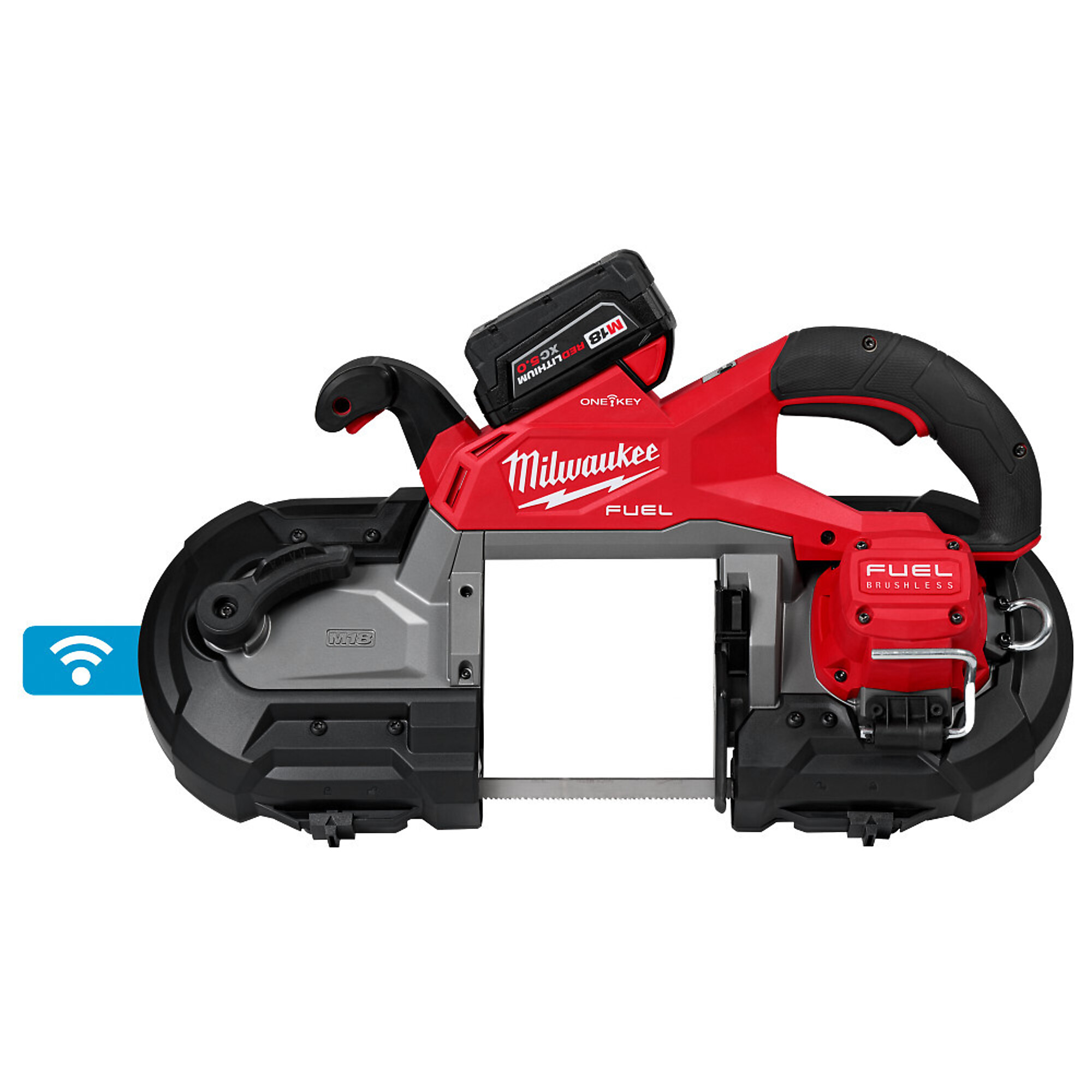 Milwaukee, M18 FUEL™ Deep Cut Dual Trigger Band Saw w/ ONE-KEY™, Model# 2929S-20